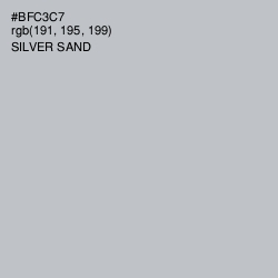 #BFC3C7 - Silver Sand Color Image